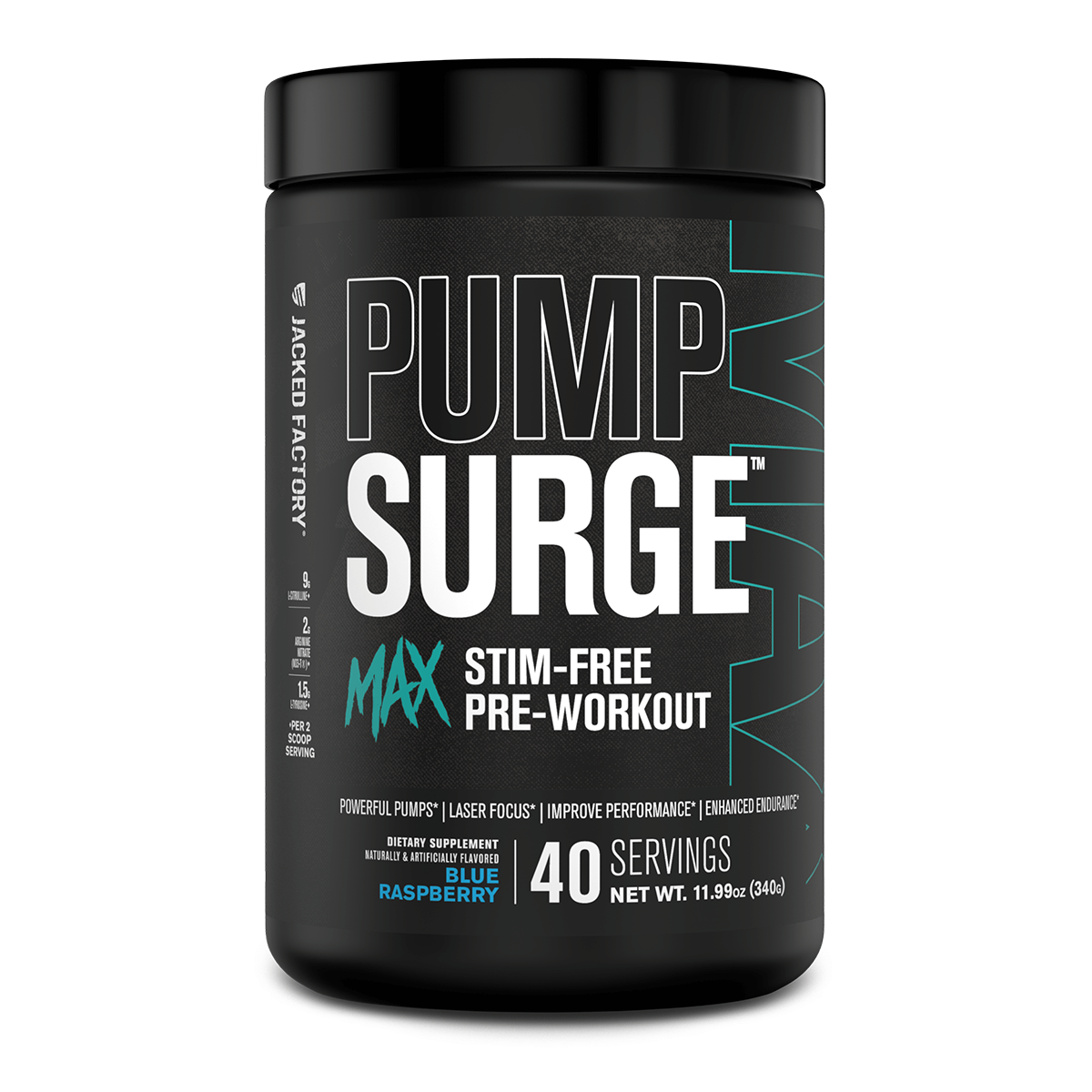 Pumpsurge Max Stim-Free Pre-Workout