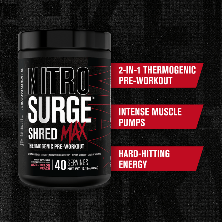 Nitrosurge™ Shred MAX Thermogenic Pre-Workout