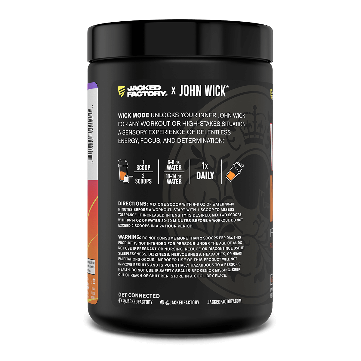 Jacked Factory X John Wick - Wick Mode Pre-Workout