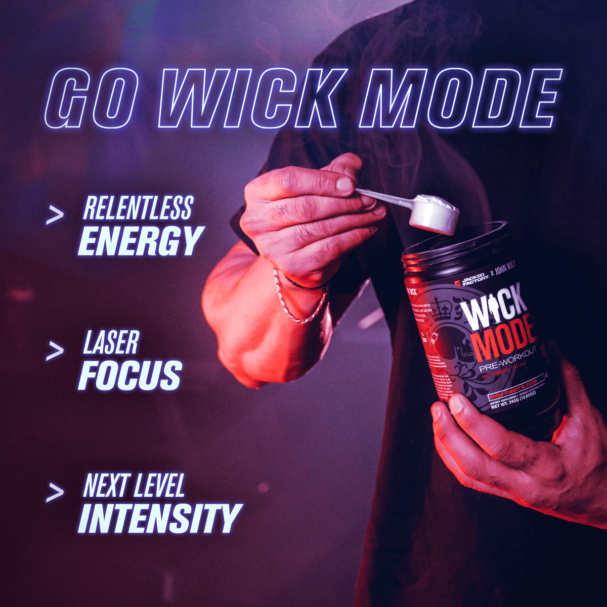 Jacked Factory X John Wick - Wick Mode Pre-Workout