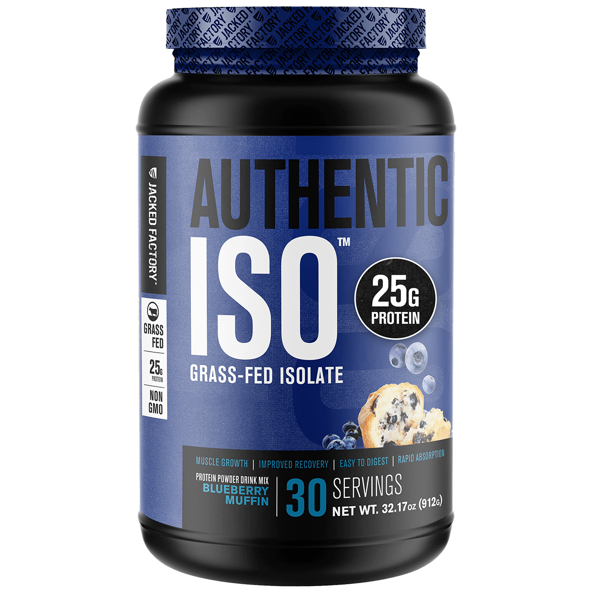 Authentic Iso - Grass-Fed Whey Protein Isolate